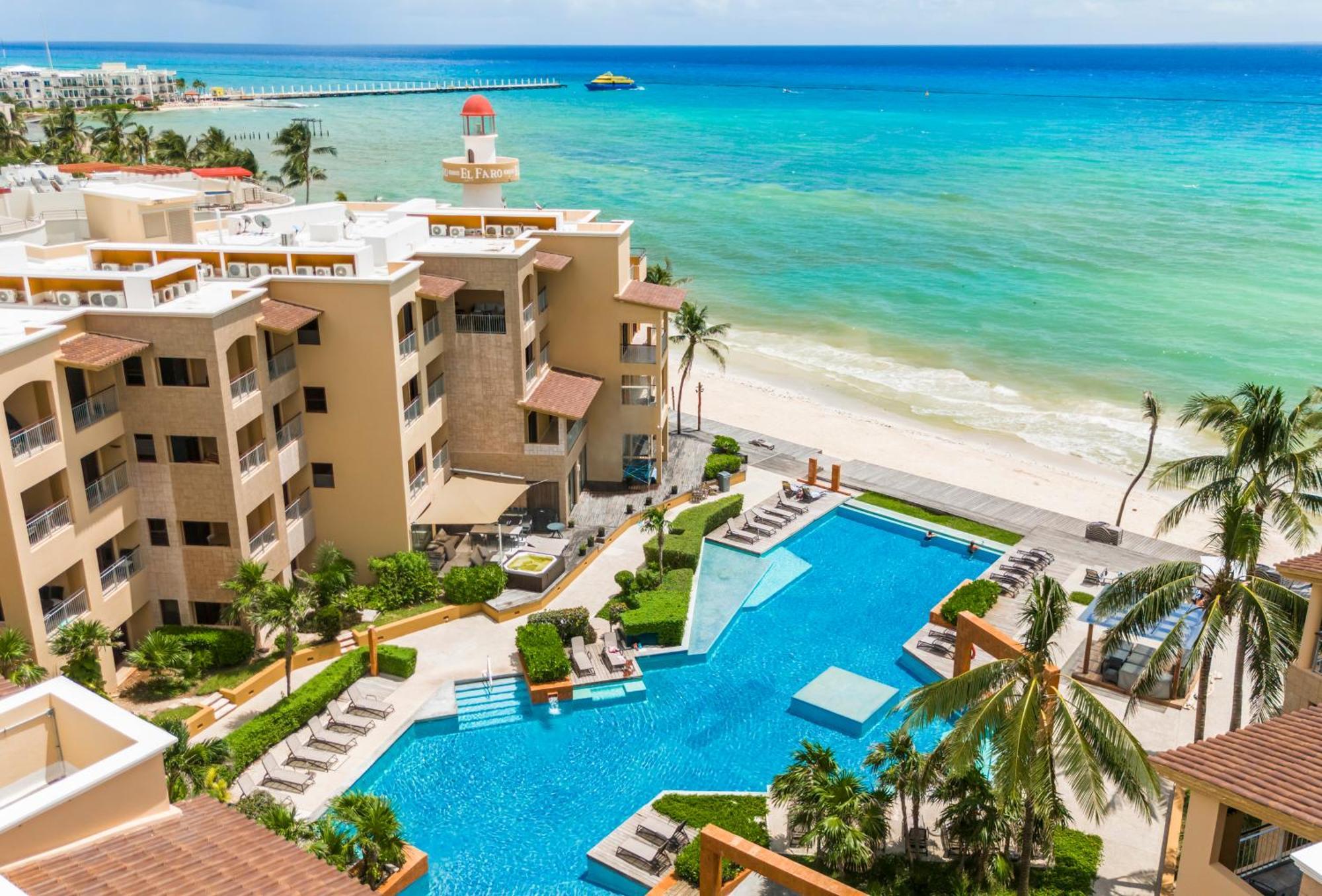Beachfront 1 Bedroom Condo - El Faro, Surf 407 بلايا ديل كارمن المظهر الخارجي الصورة